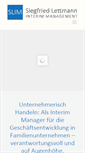 Mobile Screenshot of lettmann-interim.com